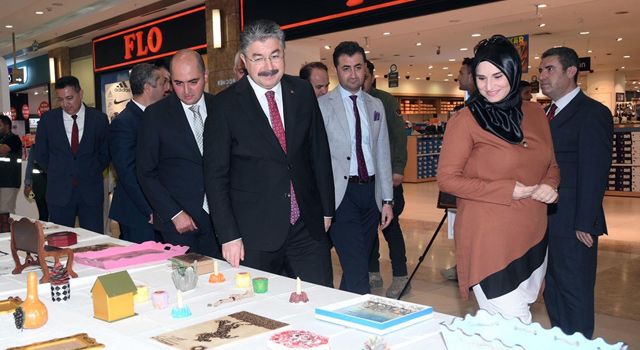 Osmaniye'de Hükümlüler el sanatlarını sergiledi