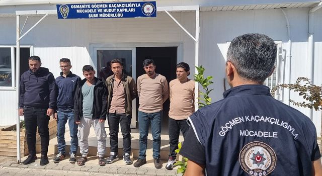 Osmaniye'de Şüpheli araçta 6 kaçak göçmen yakalandı