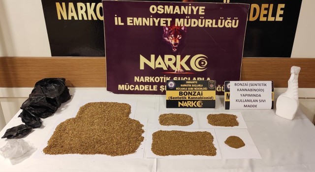 Osmaniyede uyuşturucu operasyonlarına 4 tutuklama
