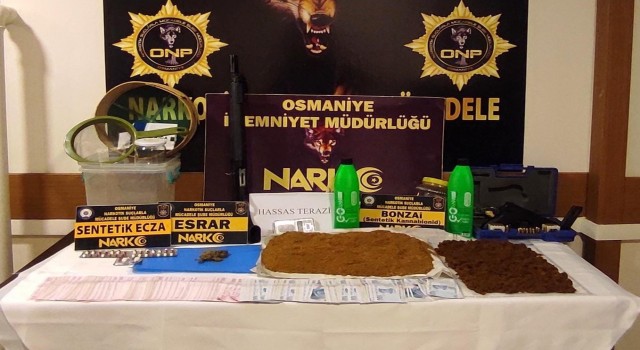 Osmaniyede uyuşturucu operasyonlarına 7 tutuklama