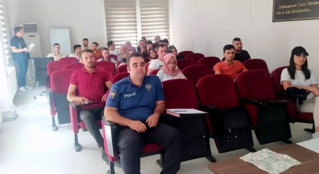Özel güvenlik görevlilerine eğitim