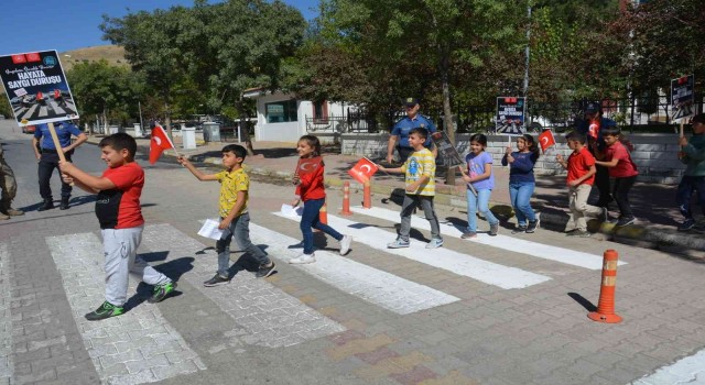 Paluda yayalara öncelik, hayata saygı duruşu etkinliği