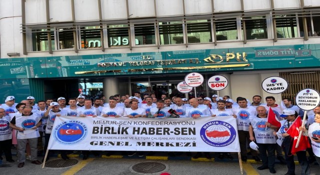 PTTye farklı statüdeki personel istihdamı tepkisi
