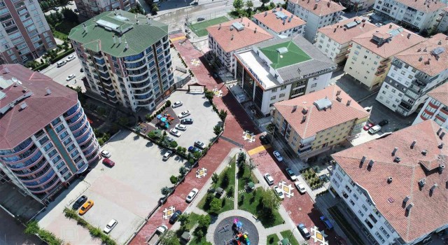 Pursaklarda sokaklar yenileniyor