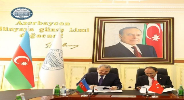 Rektör Beydemirin Azerbaycan temasları