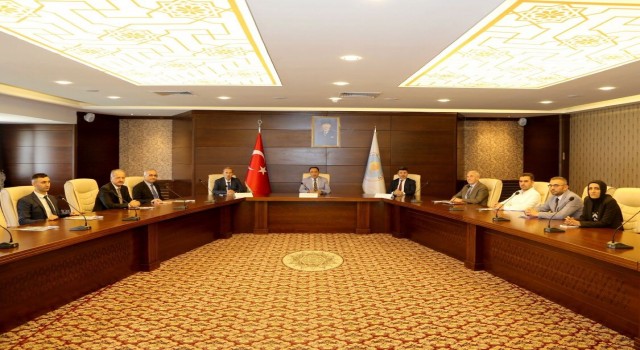 Rektör Karacoşkun, dış ilişkiler değerlendirme toplantısına katıldı