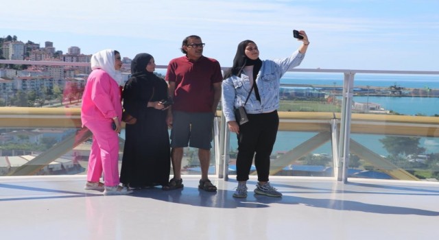 Rizeyi 8 ayda 1 milyondan fazla turist ziyaret etti