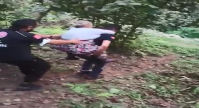 Sağlık görevlisinden takdir toplayan hareket