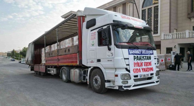 Şahinbey Belediyesinden Pakistana yardım eli