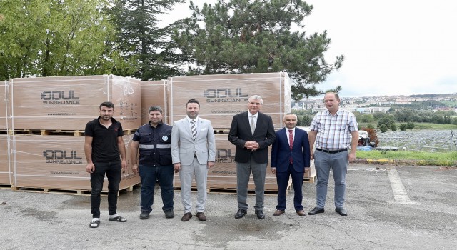 Sakaryada 14 bin güneş paneli ile enerji üretilmeye başlanılacak