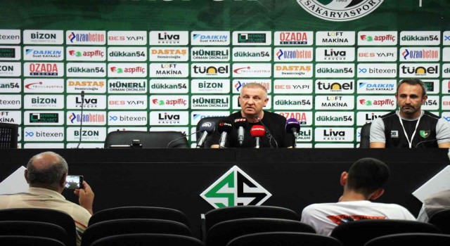 Sakaryaspor-Denizlispor maçının ardından