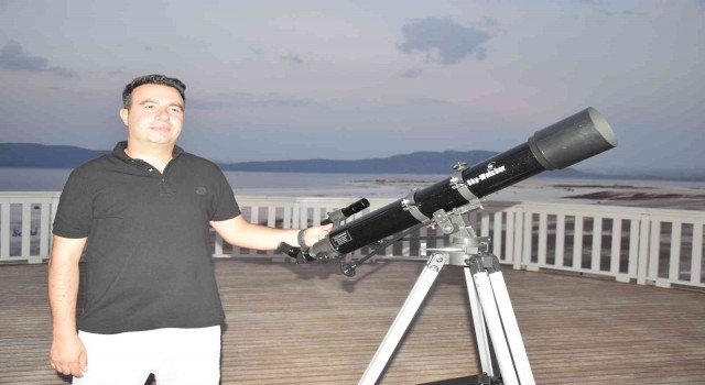Saldada uzay çadırından gökyüzüne sanal yolculuk