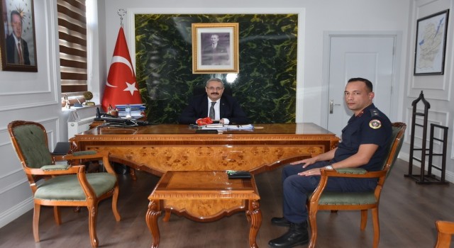 Salihli Jandarma Komutanı Üsteğmen Karaçalı, göreve başladı