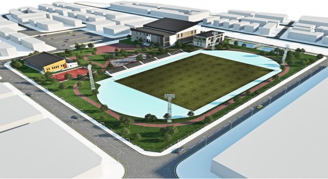 Salihli Ramiz Turan Stadının yerine modern spor kompleksi