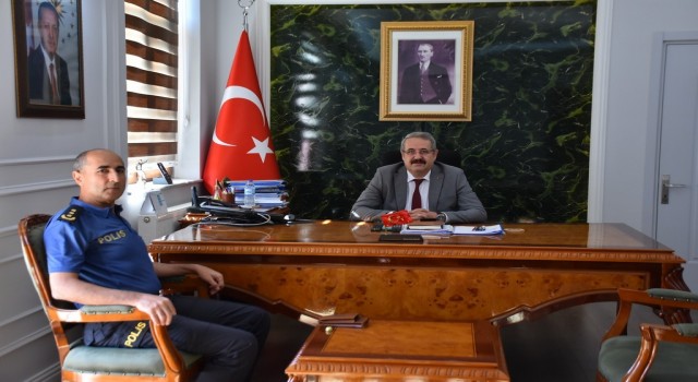 Salihlinin yeni İlçe Emniyet Müdürü Demirkıran, göreve başladı
