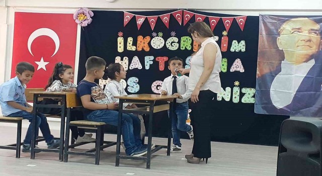 Samsatta İlköğretim Haftası coşkuyla kutlandı
