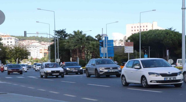 Samsunda trafiğe kayıtlı araç sayısı 410 bin 155 oldu