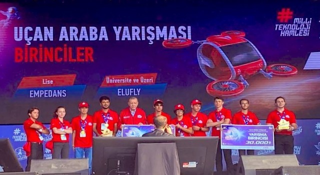Samsundaki lise ve ortaokul takımları TEKNOFESTte 9 ödül kazandı