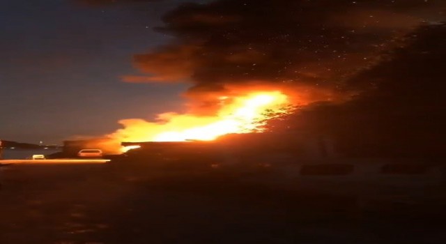 Sarıyerde balıkçı barınağında yangın: 2 yaralı