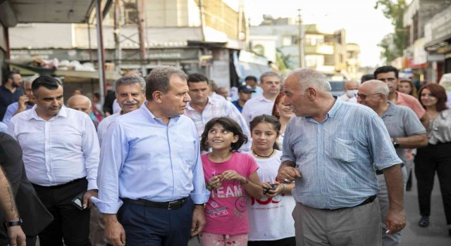 Seçer, Çay Mahallesinde vatandaşlarla buluştu