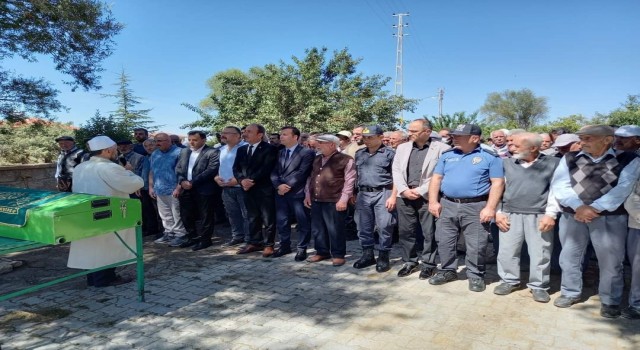 Şehit annesine son görev