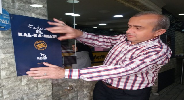 Şehzadeler Belediyesi kadına şiddete karşı bilgilendiriyor