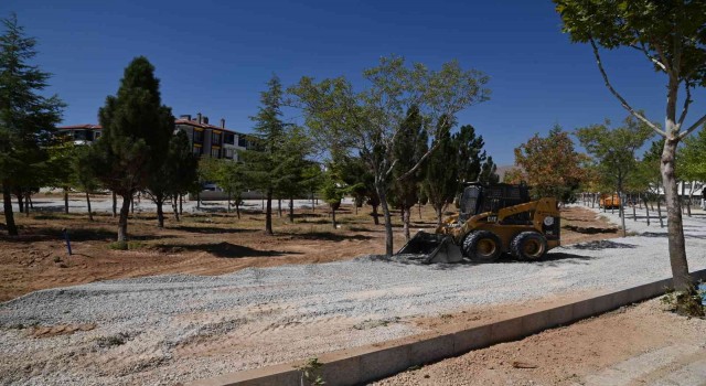 Selçuklu Belediyesinden 200 bin metrekare alanda yeni park çalışması