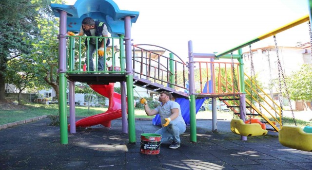 Serdivanda parklara modern dokunuş