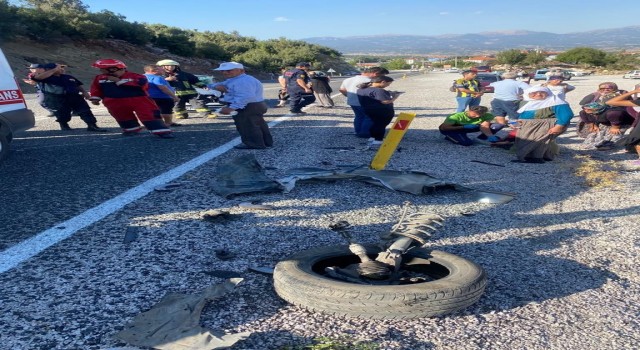 Seydikemerde trafik kazası:7 yaralı