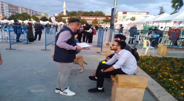 SİBERAY ekipleri vatandaşı bilgilendiriyor