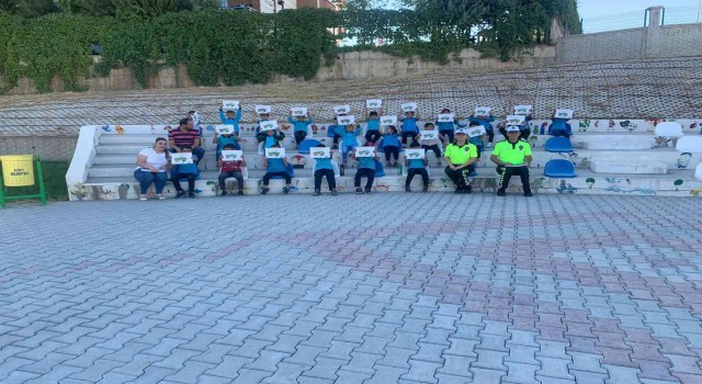 Siirt çocuklarda trafik bilincinin oluşturulması için eğitim verildi
