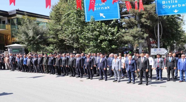 Siirtte 19 Eylül Gaziler Günü törenlerle kutlandı
