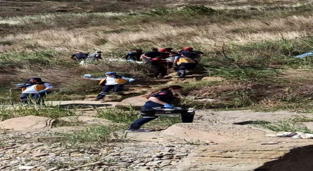 Silivride uçurumdan düşen kadın hayatını kaybetti