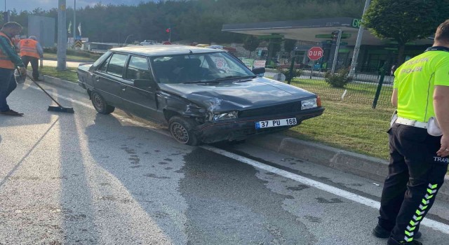Sinopta trafik kazası: 2 yaralı