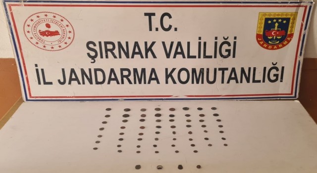 Şırnakta 65 parça tarihi obje ele geçirildi