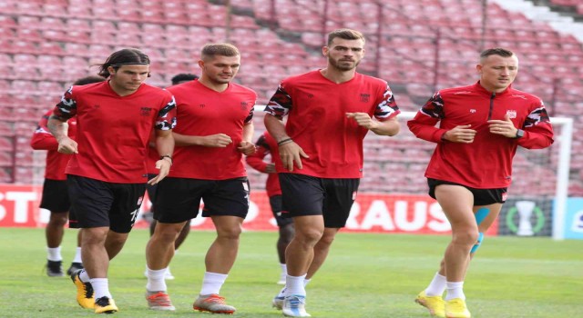 Sivasspor, CFR Cluj maçına hazır