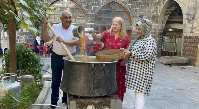 Siverekte bulgur kaynatma geleneği şenlikle yaşatılıyor