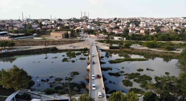 Son yağışlar Tunca Nehrine can suyu oldu