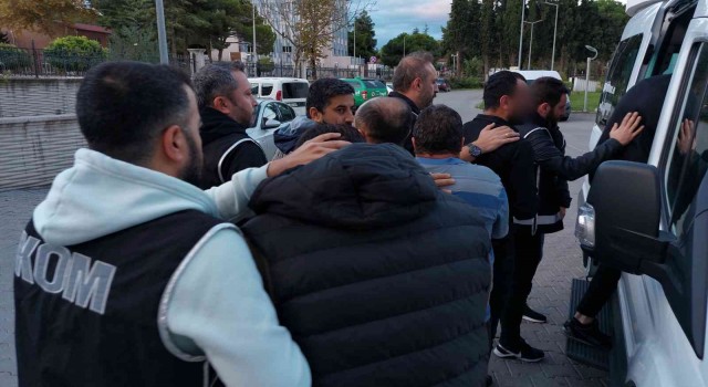 Suç örgütü operasyonunda tutuklu sayısı 7ye yükseldi