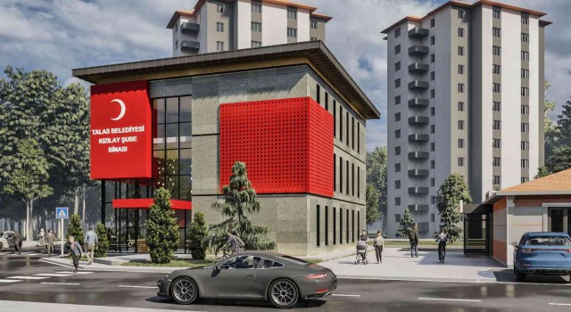 Talas Belediyesinden Kızılaya yeni bina