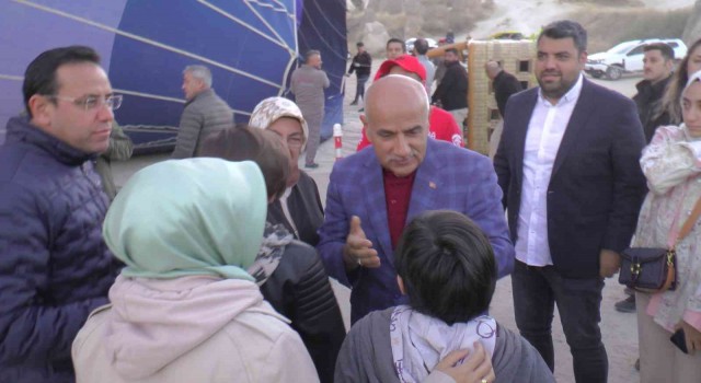 Tarım ve Orman Bakanı Kirişci, Kapadokyayı havadan izledi