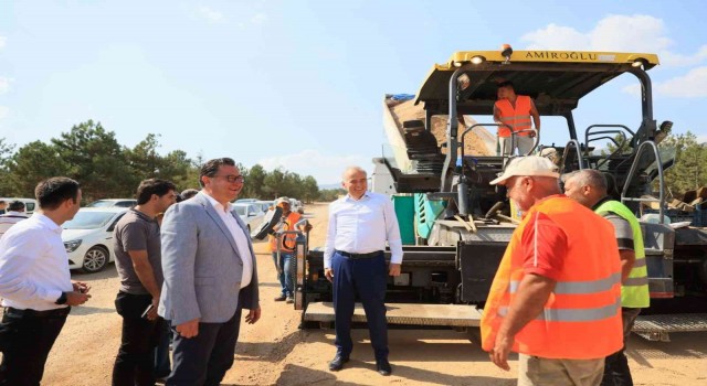 Tavas - Pınarlar - Kızılcanın yol sorunu bitiyor