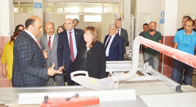 Tavşanlı Mesleki ve Teknik Anadolu Lisesi çalışmaları incelendi