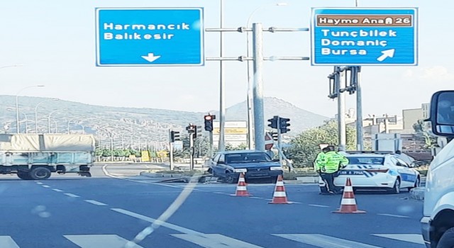 Tavşanlıda trafik kazası: 1 yaralı