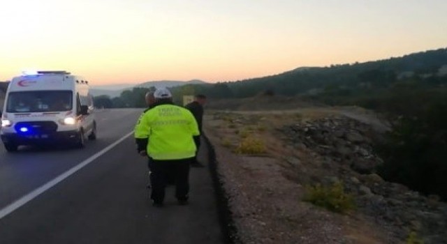 Tavşanlıda trafik kazası: 1 yaralı