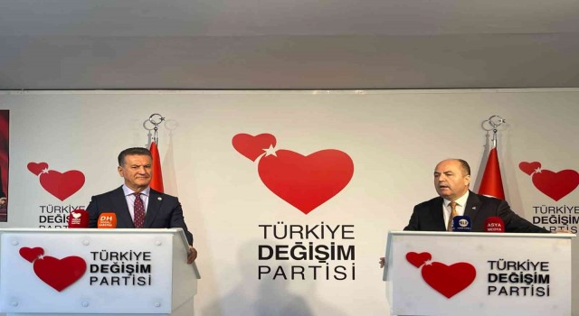 TDP Genel Başkanı Sarıgül, ANAP Genel Başkanı Çelebiyi kabul etti