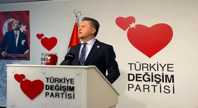 TDP Genel Başkanı Sarıgül: "Bize düşmanlık edenlerle derhal yolumuzu ayırmalıyız"