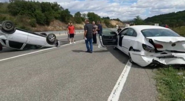 Tekirdağda trafik kazası: 2 yaralı