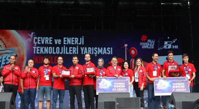 Teknofest Karadenizde en çevreci projeler ödüllendirildi
