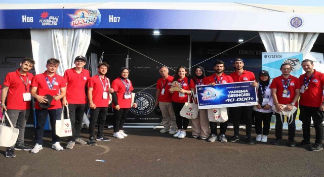 Teknofestte Atatürk Üniversitesi rüzgârı esti